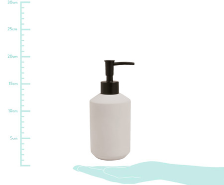 Dispenser para Sabonete Liquido em Cimento Marlene - Cinza | WestwingNow