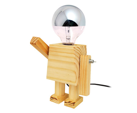 Luminária de Mesa Robô Girl - Bivolt