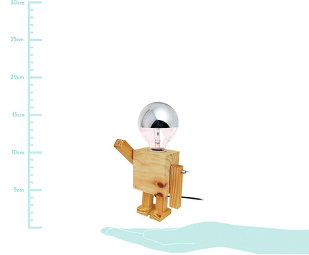 Luminária de Mesa Robô Boy - Bivolt | WestwingNow