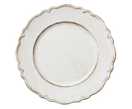 Sousplat Nice  - Branco | Westwing