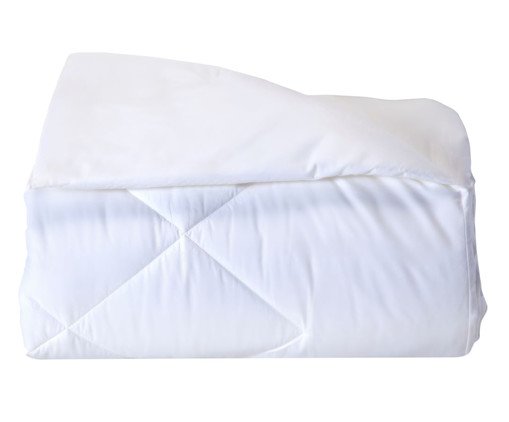 Edredom Charm Percal Branco 250 Fios, Branco | WestwingNow