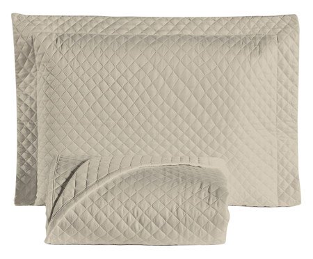 Jogo de Cobre-Leito Matelassê Soft Touch Cinza | Westwing