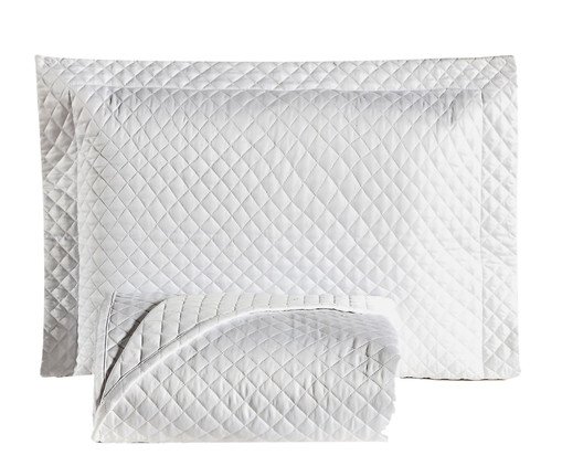 Jogo de Cobre-Leito Acetinado Chateau Versailles Branco Real 400 Fios, Branco | WestwingNow