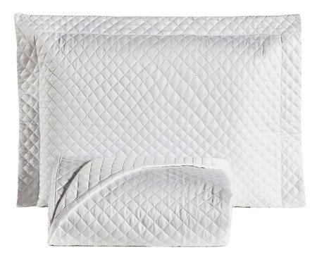 Jogo de Cobre-Leito Premium Percal Plumasul Branco 250 Fios | Westwing