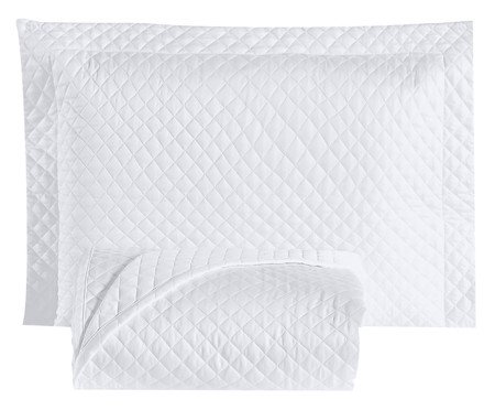 Jogo de Cobre-Leito Matelassê Soft Touch Branco | Westwing