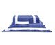 Jogo de Lençol Acetinado Comfy Navy 400 Fios, colorido | WestwingNow