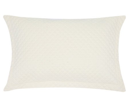 Fronha Matelassê Soft Touch Bege | Westwing
