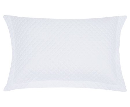 Fronha Matelassê Soft Touch Branco | Westwing