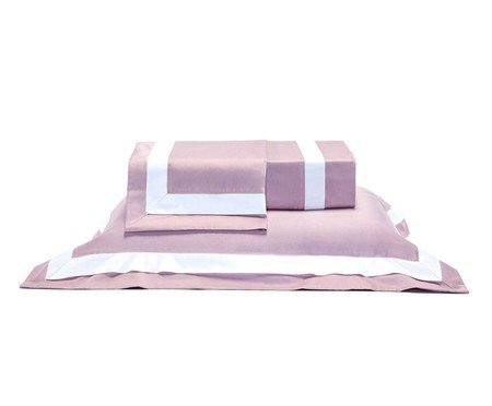 Jogo de Lençol Acetinado Comfy Violet 400 Fios | Westwing
