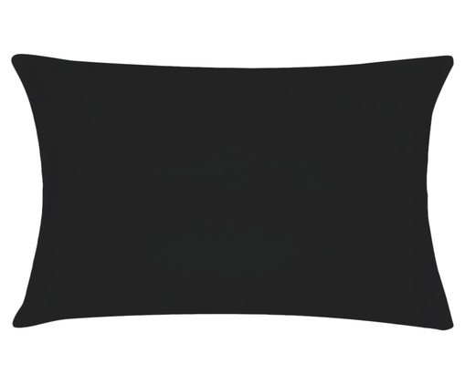 Fronha Soft Touch Preto, Preto | WestwingNow