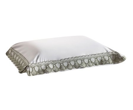 Fronha Deep Beauty Cardiff White Percal 250 Fios | Westwing