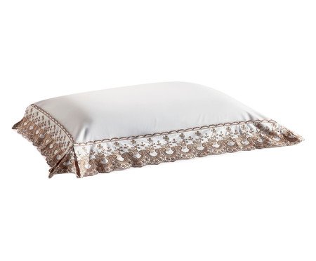 Fronha Deep Beauty Belfast White Percal 250 Fios | Westwing