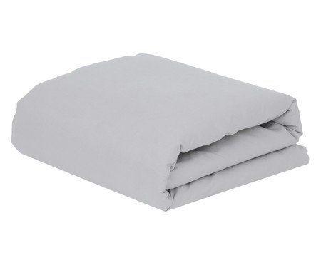Saia para Cama Box Soft Touch Cinza | Westwing