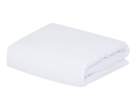 Saia para Cama Box Soft Touch Branca | Westwing