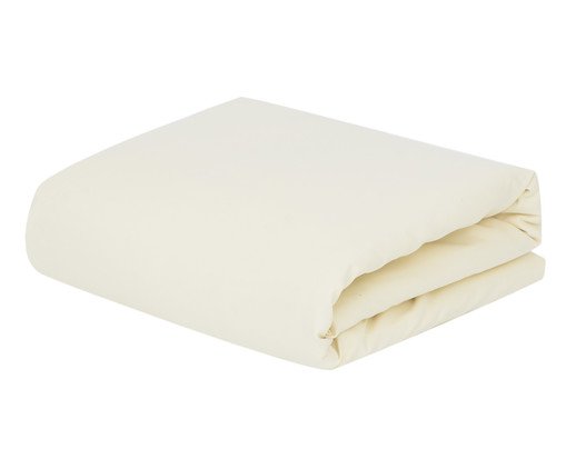 Lençol Inferior com Elástico Soft Touch Bege, Bege | WestwingNow
