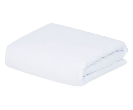 Lençol Inferior com Elástico Soft Touch Branco | Westwing