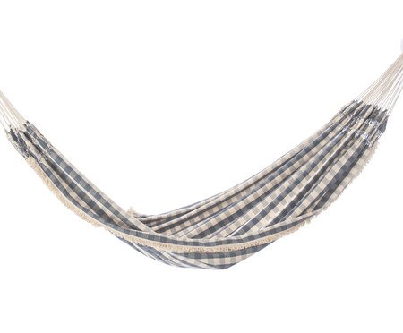 Rede Camping Bege e Cinza