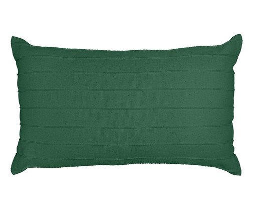 Capa de Almofada Drapeado Estreito Verde, Verde | WestwingNow