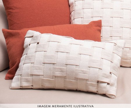 Capa de Almofada Trance Bege | Westwing
