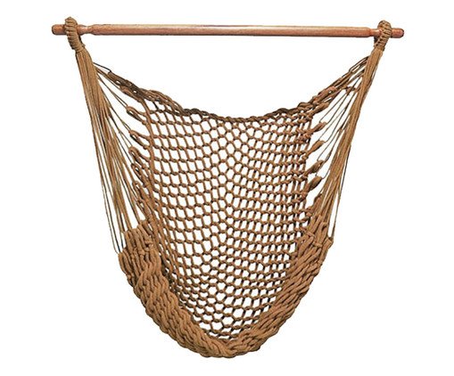 Rede Cadeira com Corda Caramelo, Colorido | WestwingNow