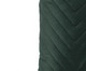 Almofada em Veludo Zig Zag Verde - 30x50cm, verde | WestwingNow