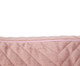 Almofada em Veludo Zig Zag Rosé - 30x50cm, Rosé | WestwingNow
