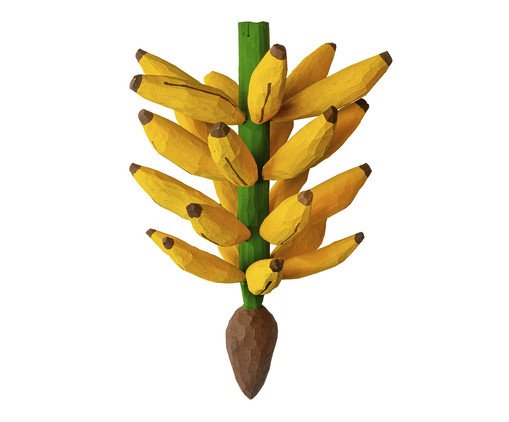Cacho de Banana Caiçara I Amarela, Colorido | WestwingNow