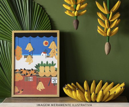 Cacho de Banana Caiçara II Amarela | Westwing