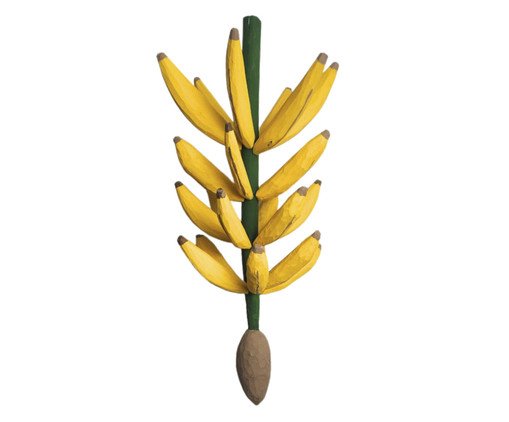 Cacho de Banana Caiçara II Amarela, Colorido | WestwingNow