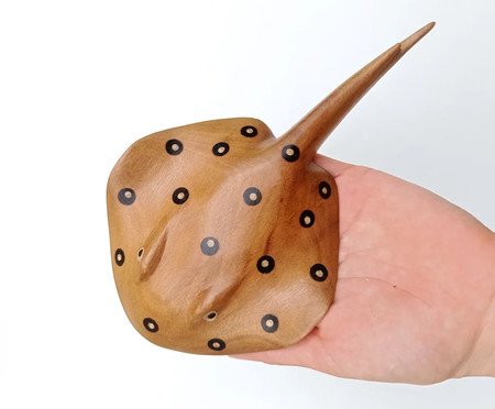 Arraia Amazônica de Madeira e Médio Marchetaria Clara | Westwing