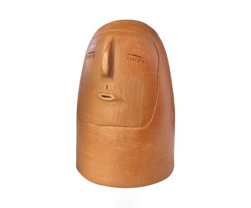 Cerâmica Baiana Cabeça Grande Natural, Natural | WestwingNow