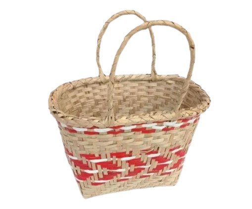 Cesto Indígena de Palha Natural, Natural | WestwingNow