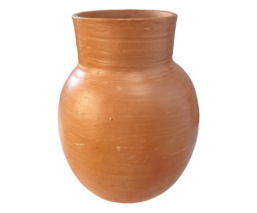 Cerâmica Baiana Vaso Bojudo Médio Natural, Natural | WestwingNow