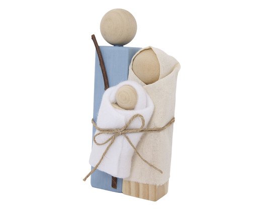 Adorno Sagrada Família Azul, Azul | WestwingNow