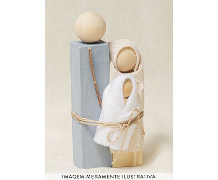 Adorno Sagrada Família Azul | Westwing