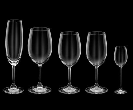 Jogo de Taças em Cristal Ecológico Gastro | Westwing