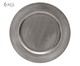 Jogo de Sousplat Basic Silver Antique, Cinza | WestwingNow