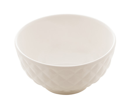 Bowl em Porcelana Diamond Branco | Westwing