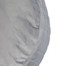 Almofada Redonda em Veludo Lateral Ripado Cinza - 45x15cm, CINZA | WestwingNow