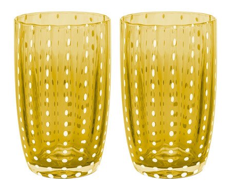 Jogo de Copos Orquídea Âmbar | Westwing