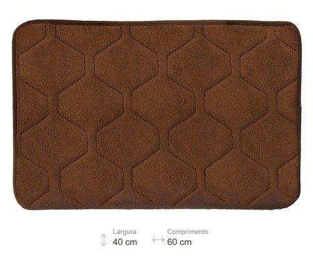 Tapete Touch Cool Marrom - 40X60cm | Westwing