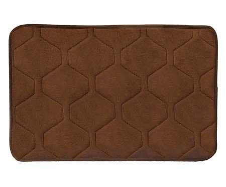 inativado_Tapete Touch Cool Marrom - 40X60cm | Westwing