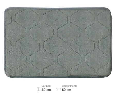 Tapete Touch Azul Petróleo - 60X80cm | Westwing