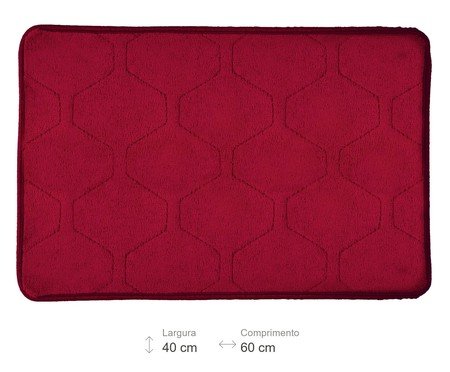 Tapete Touch Cool Vinho | Westwing