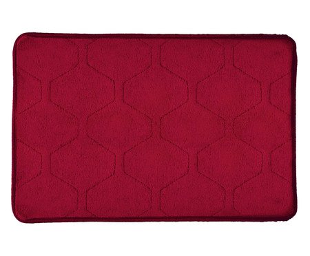 inativado_Tapete Touch Cool Vinho - 40X60cm | Westwing