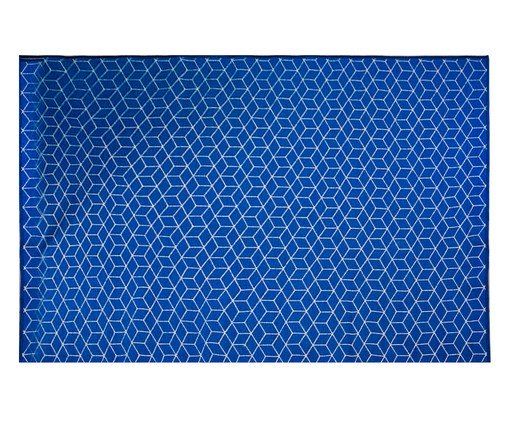 Tapete Pratik Cubo Azul, Azul | WestwingNow