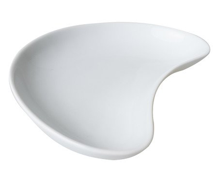 Bandeja para Salada em Porcelana Alegrete - Branco | Westwing