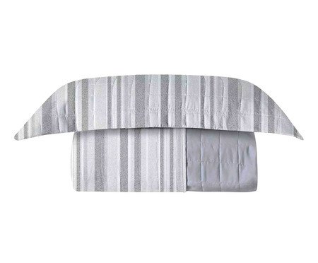 Jogo de Cobre-Leito Tommaso 200 Fios Cinza | Westwing