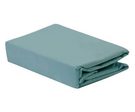 Lençol Inferior Prime 200 Fios Azul