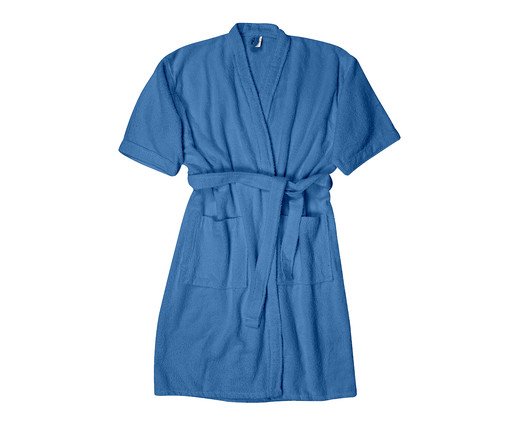 Roupão Felpudo Infantil Azul Radiante, Azul | WestwingNow